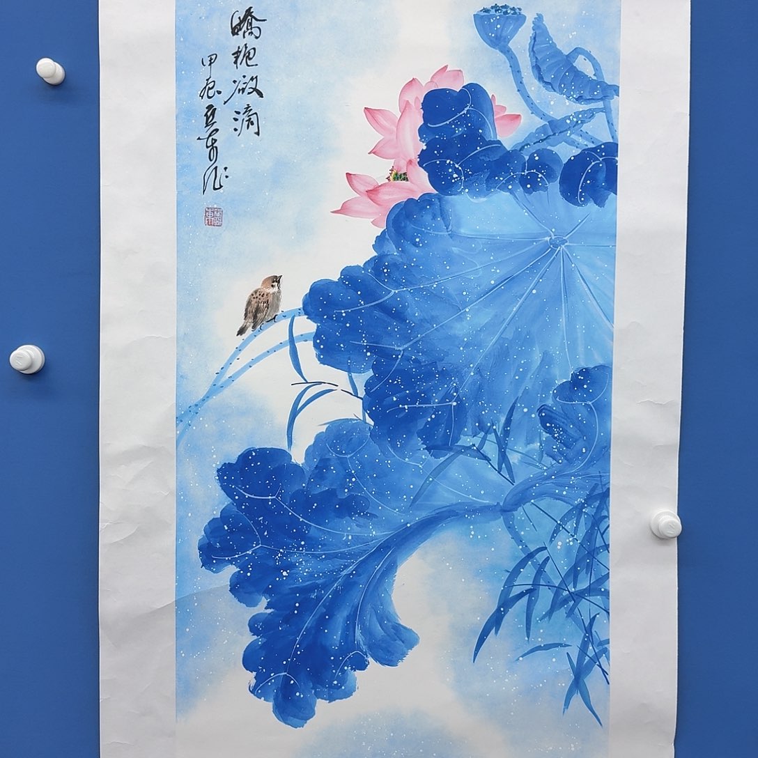 国画多次参加国内外大型