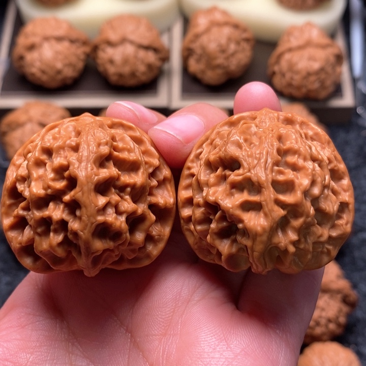 文玩核桃把件精品苹果园39 