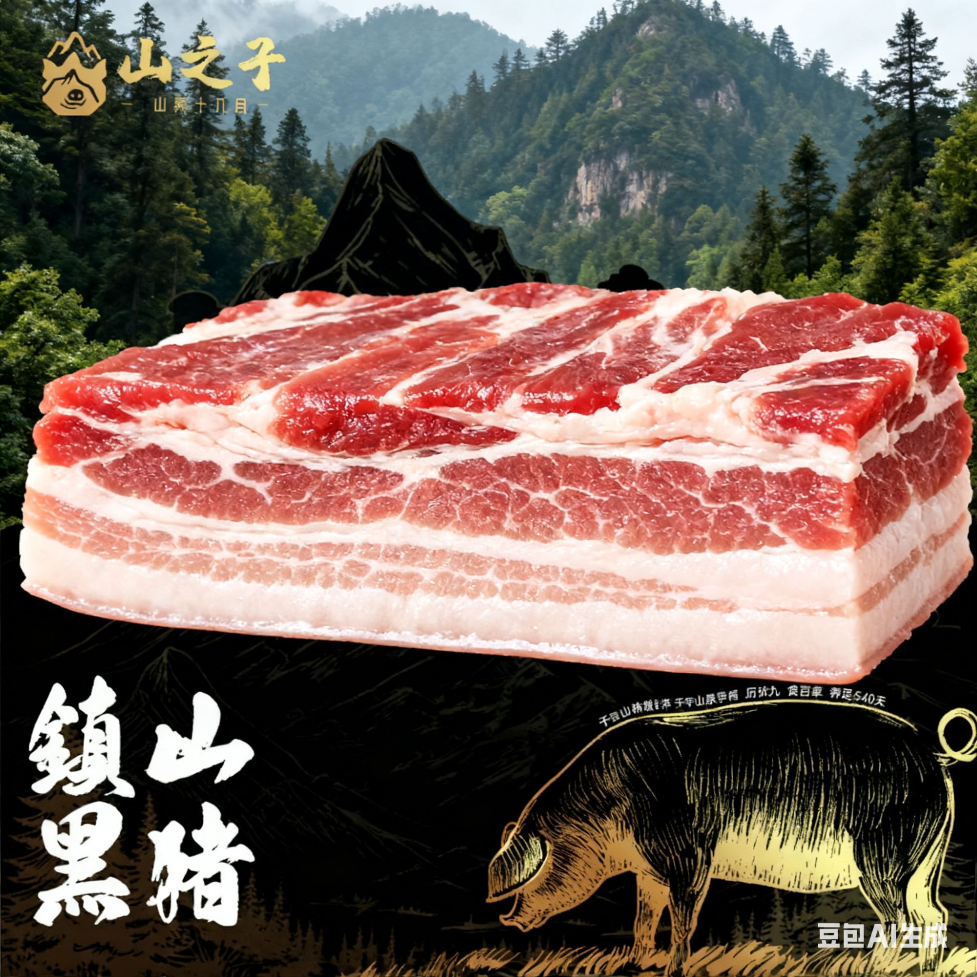 【五花肉一物一拍】不支持退货想好再拍