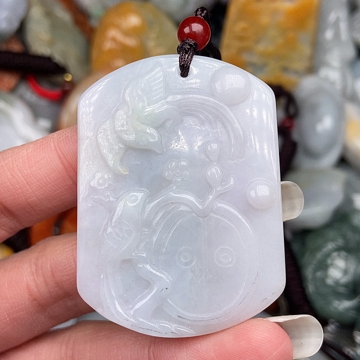颈饰未镶嵌翡翠翡翠