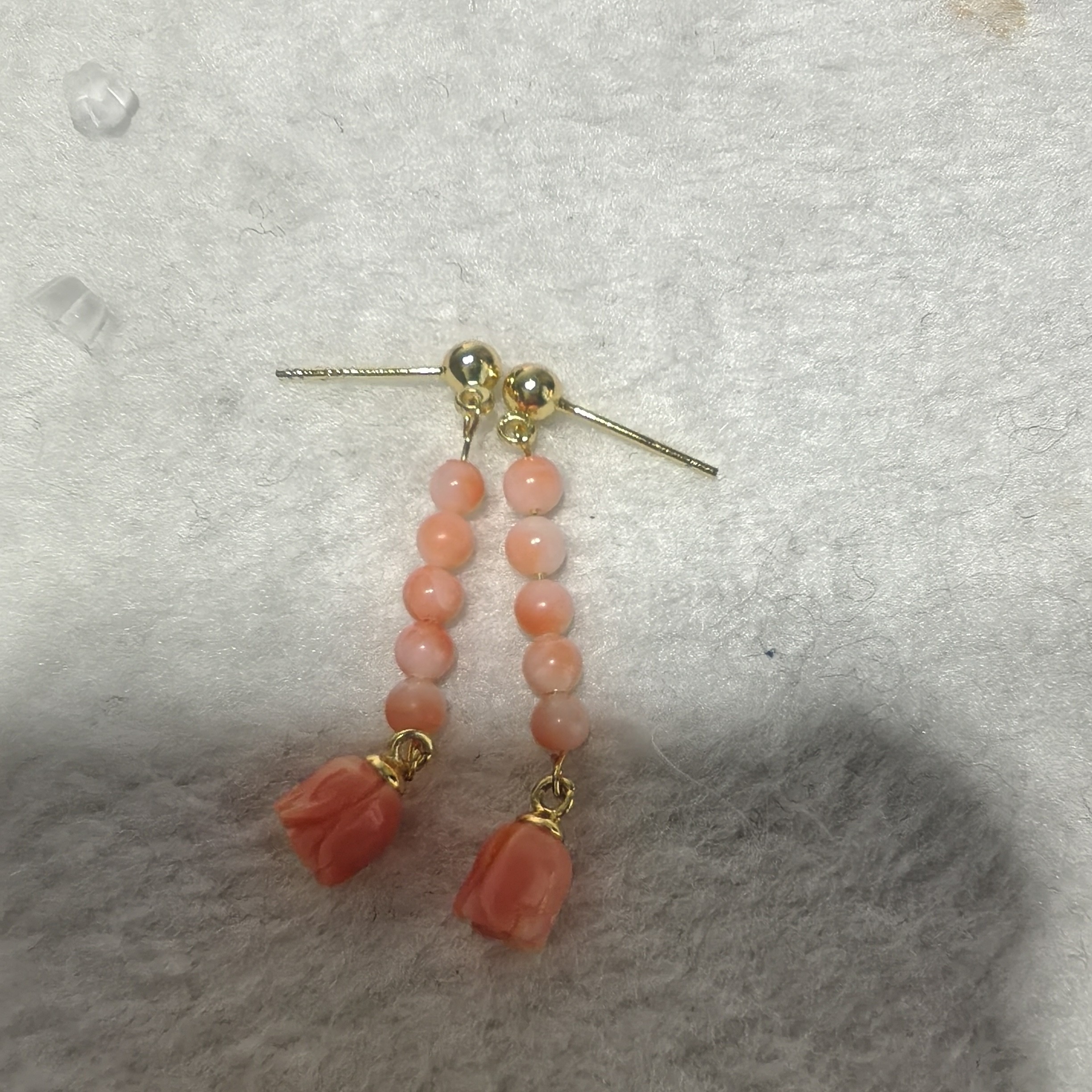 天然红珊瑚饰品兰