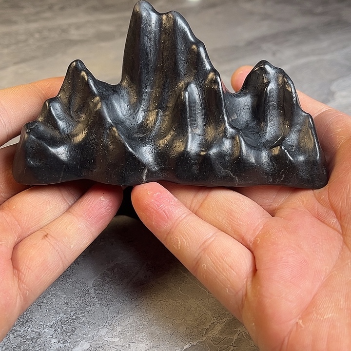 真***门奇石茶宠鱼缸文房摆件