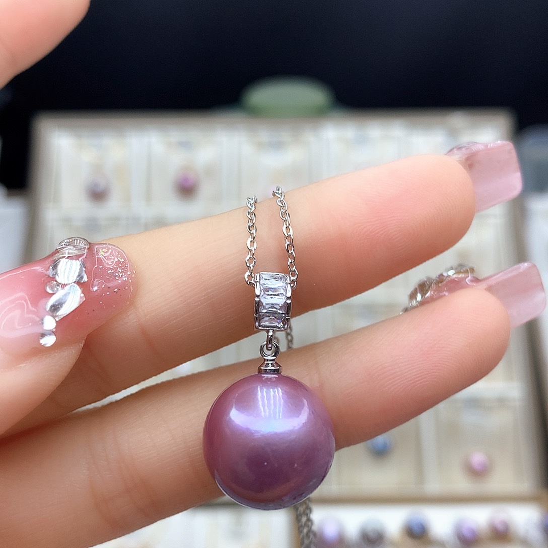 淡水珍珠颈饰合金