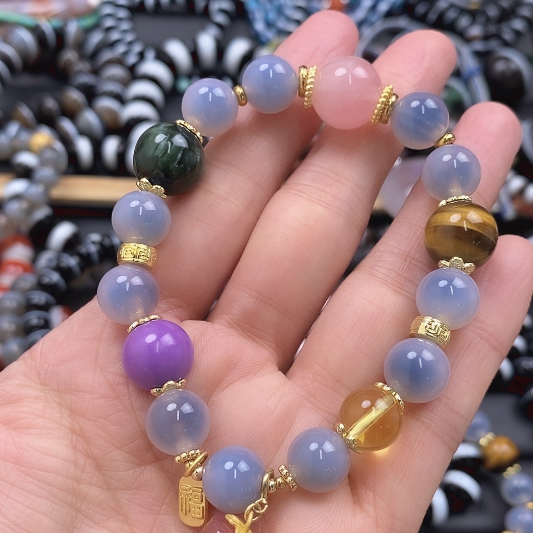 玛瑙/玉髓玛瑙手串未镶嵌