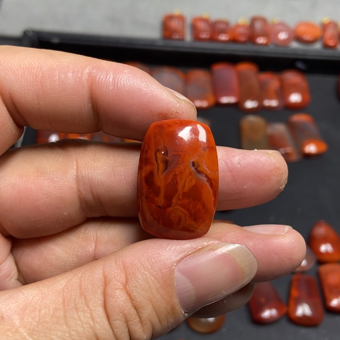 南红玛瑙吊坠(不含链)未镶嵌