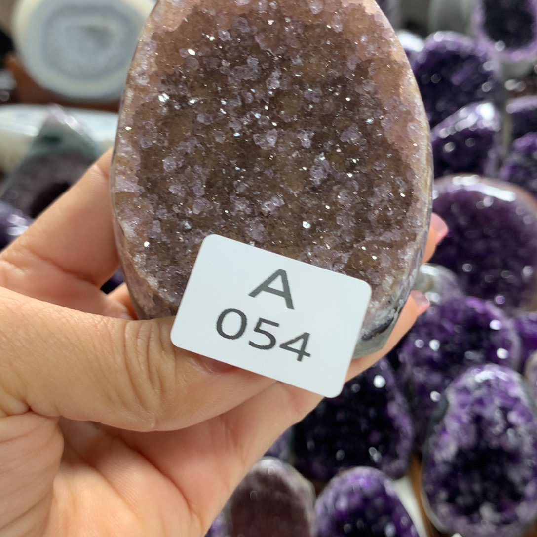 紫晶摆件未镶嵌水晶