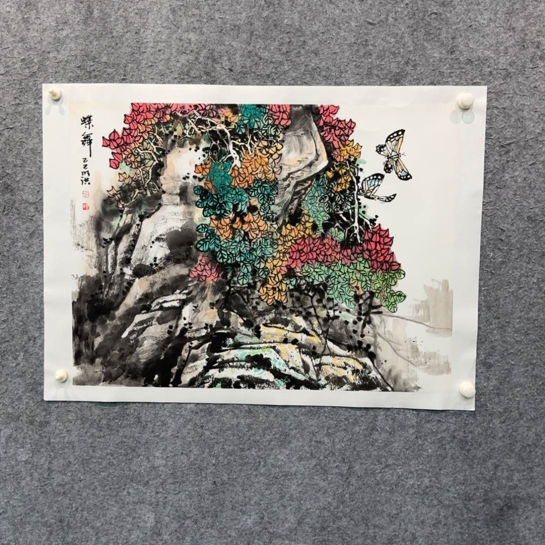 国画国画XMH国画作品