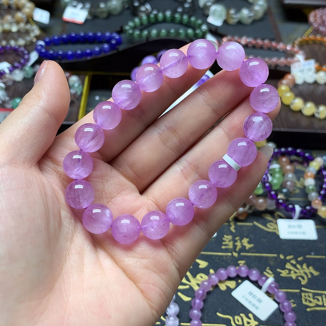 锂辉石手链未镶嵌手链