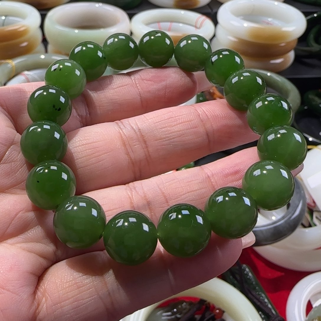 和田玉手链未镶嵌