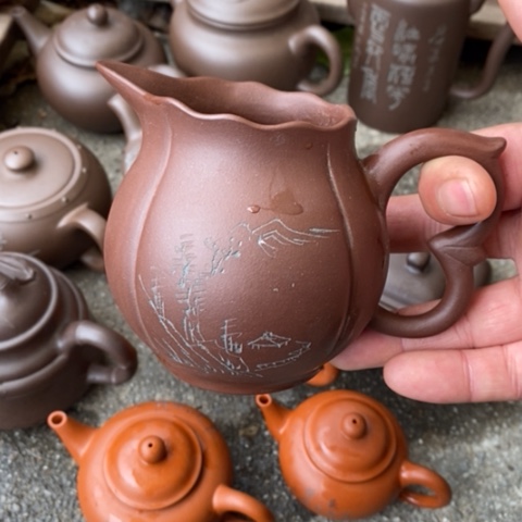 紫砂茶壶晚*?紫砂茶具