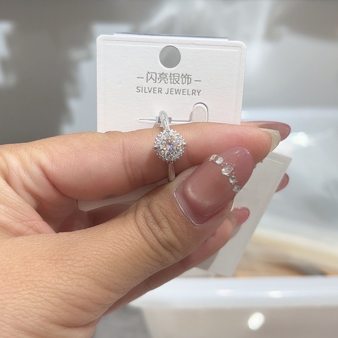 合成立方氧化锆纯银
