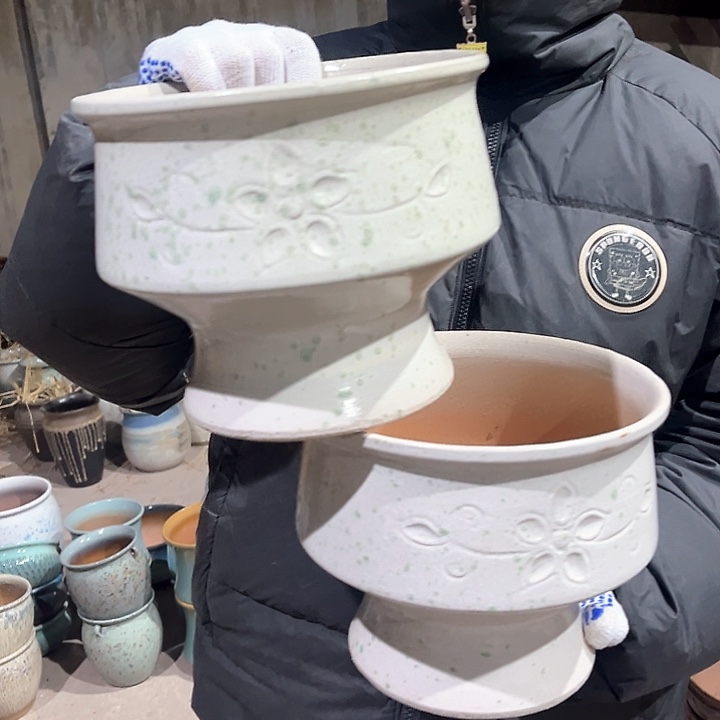 紫砂花盆高17口21————-