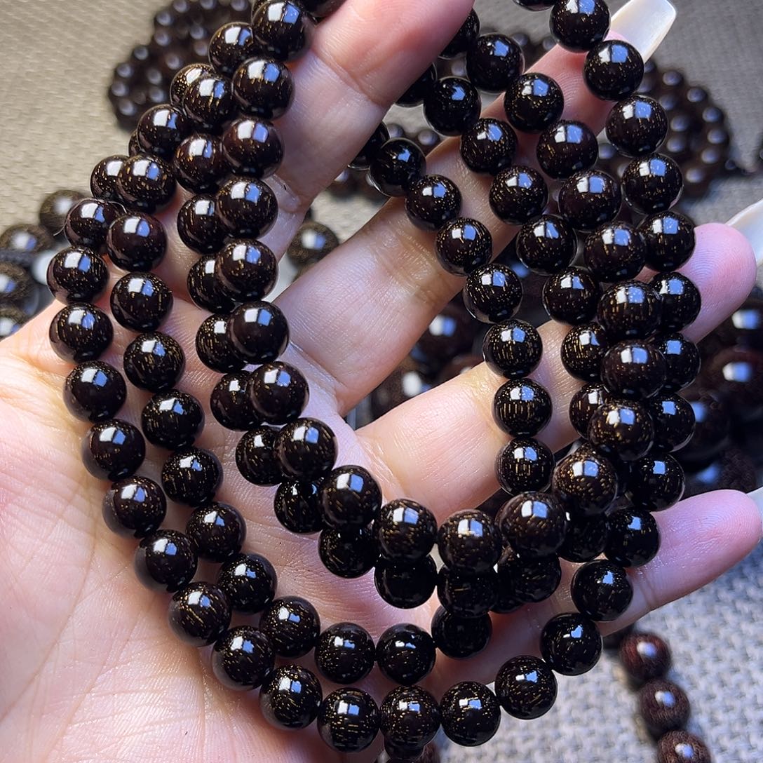 檀香紫檀（小叶紫檀）0.8 108颗满天星