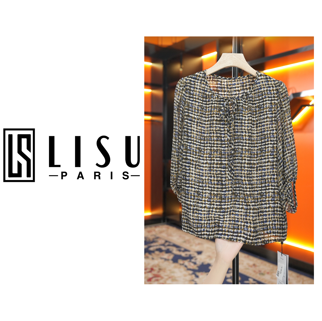 臻品清货！巨好看の～轻奢气质减龄显瘦洋气小衫6098