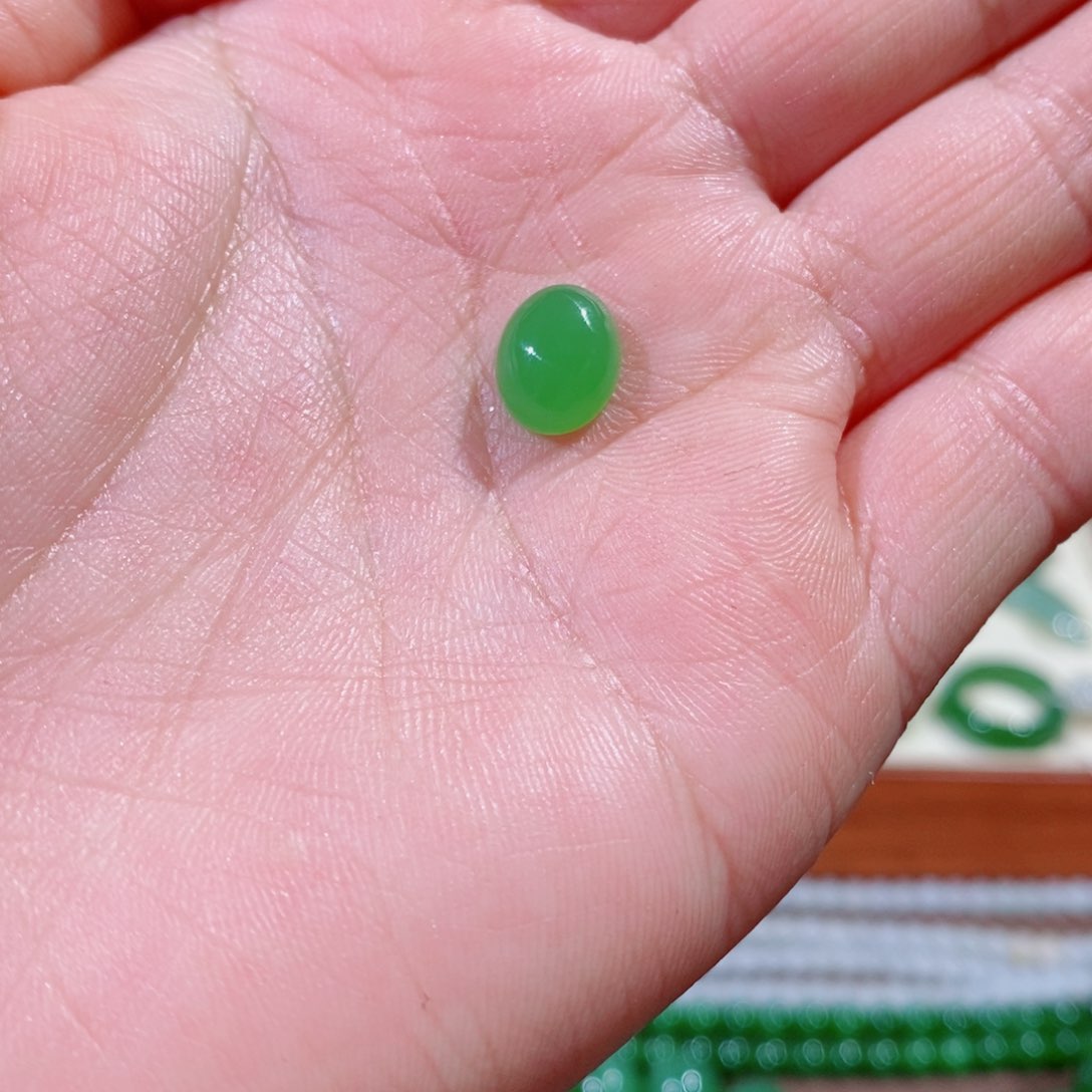 和田玉戒面未镶嵌