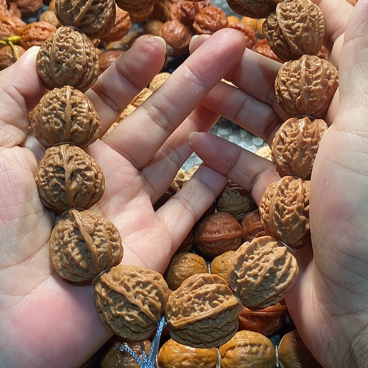 手串文玩核桃粗筋八棱