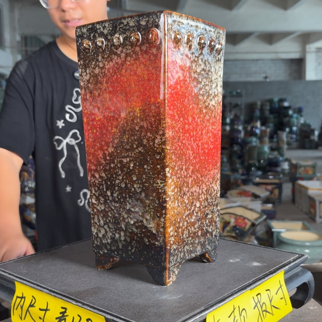 。一风堂石湾花盆 内10*27