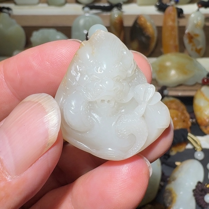 吊坠(不含链)未镶嵌和田玉