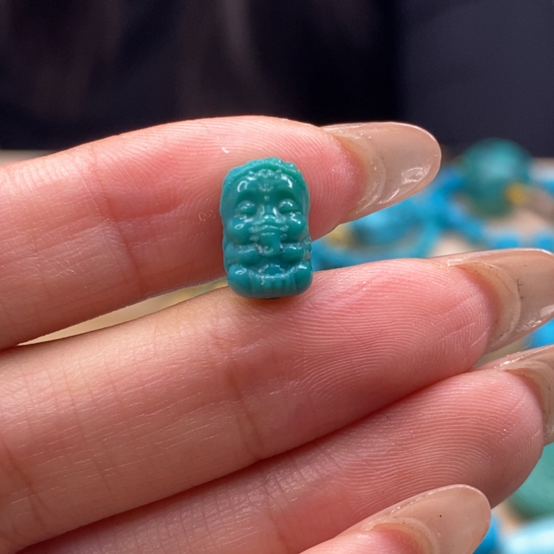 未镶嵌绿松石挂件