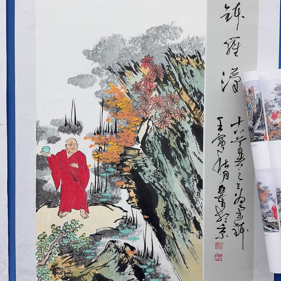 国画多次参加国内外重大