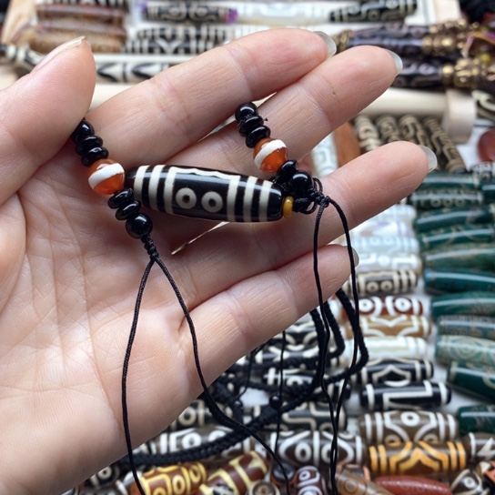 沉***静玛瑙/玉髓未镶嵌颈饰