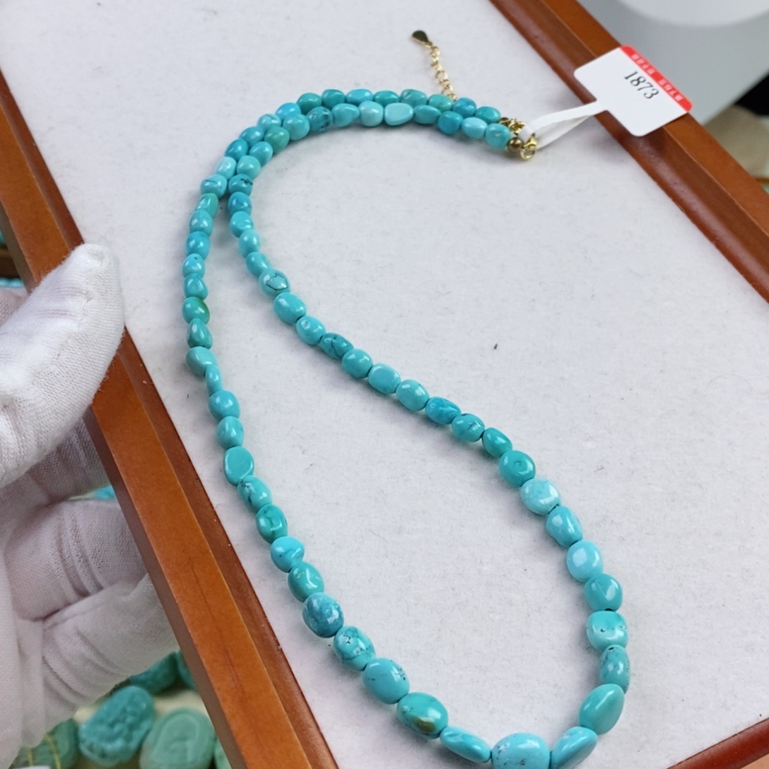 未镶嵌绿松石项链