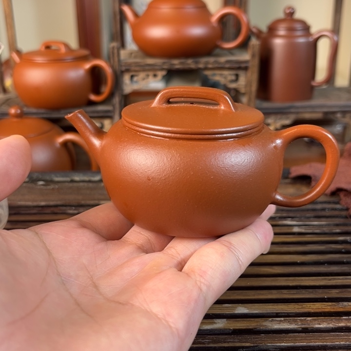 茶壶紫砂原矿紫砂手工制作