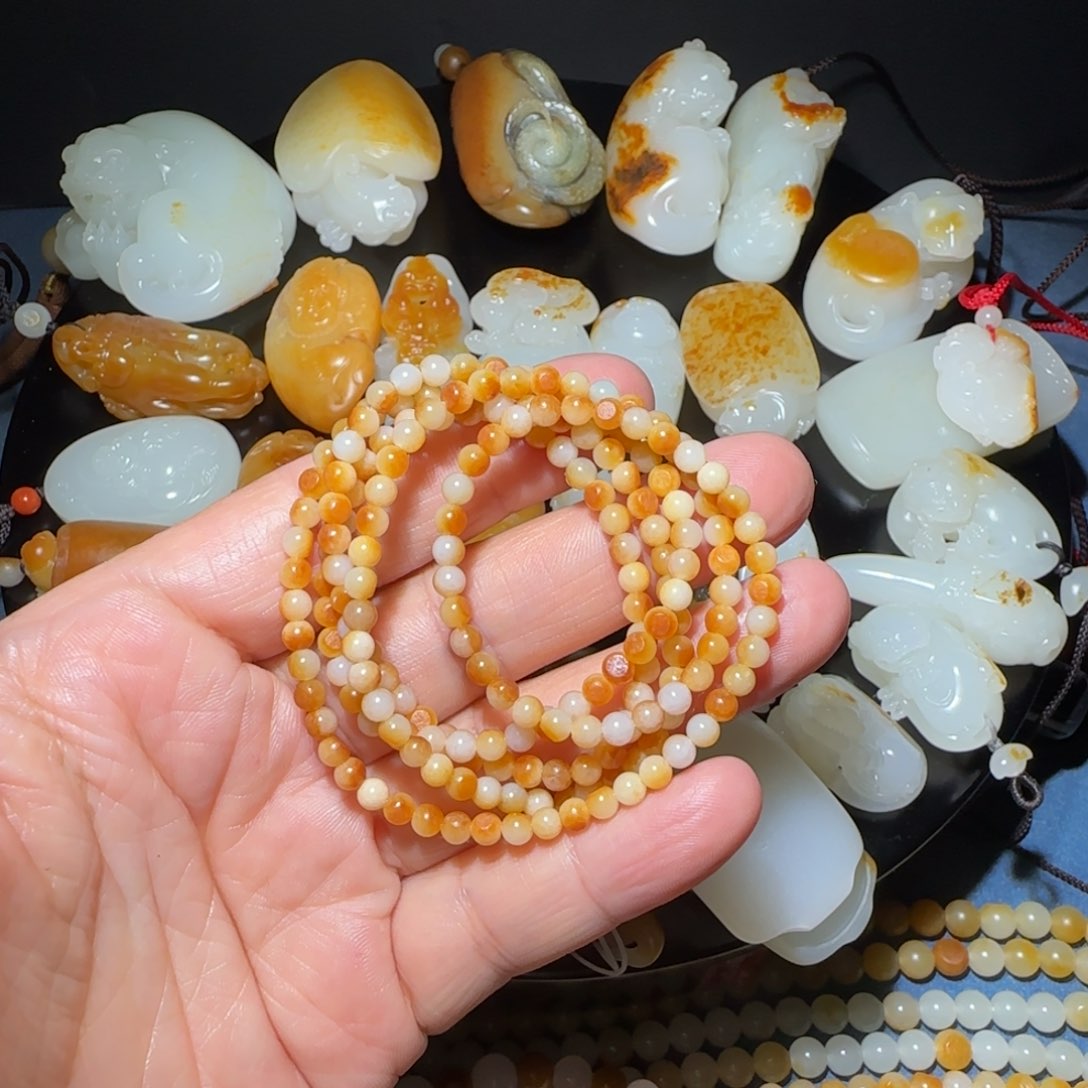 和田玉未镶嵌颈饰养**厨