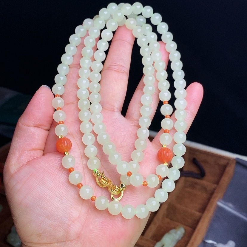 【闪购商品】和田玉挂件未镶嵌海*