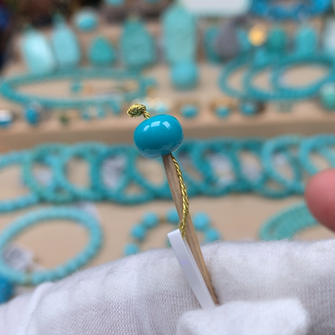 绿松石全品玉化7.9未镶嵌