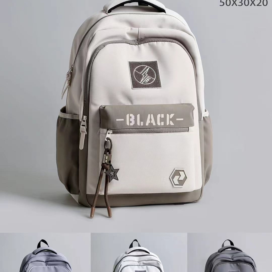 联众男生星空漫威蜘蛛侠正版书包减负护脊双肩包大容量休闲背包