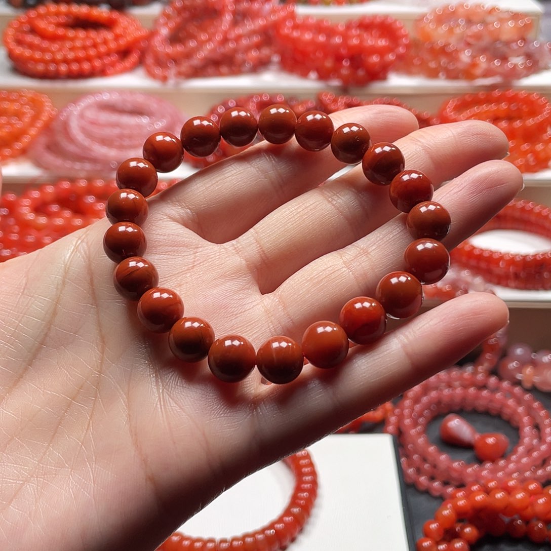 飞***儿南红玛瑙未镶嵌手链