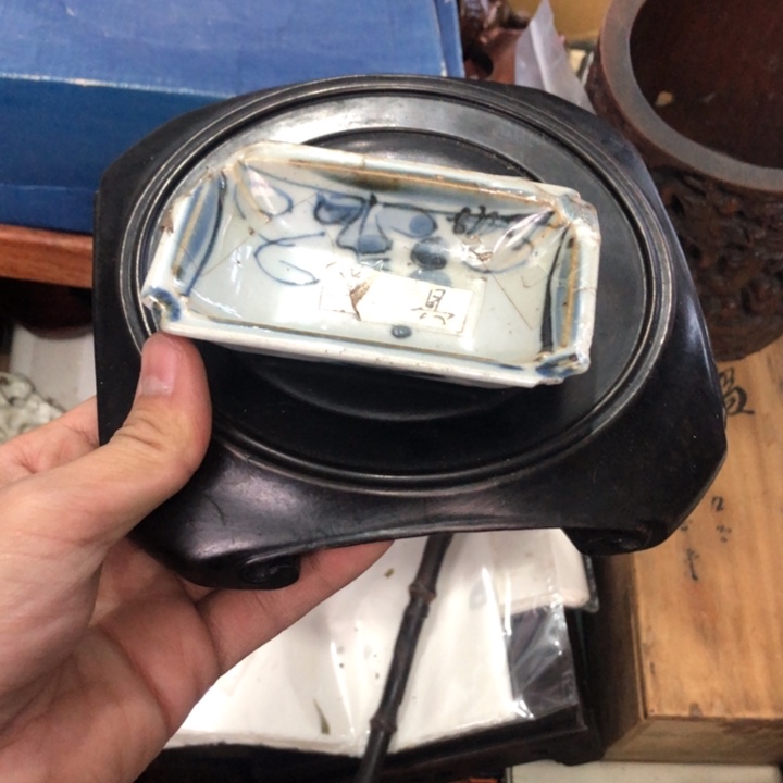 陶瓷孤品单件车里拍