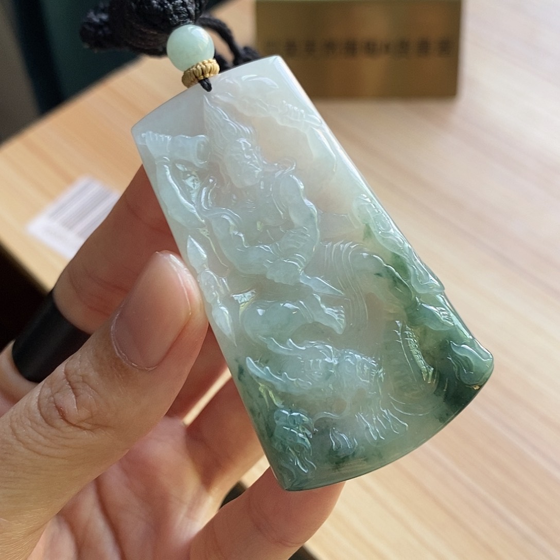 【闪购商品】颈饰未镶嵌翡翠天然缅甸A货翡翠