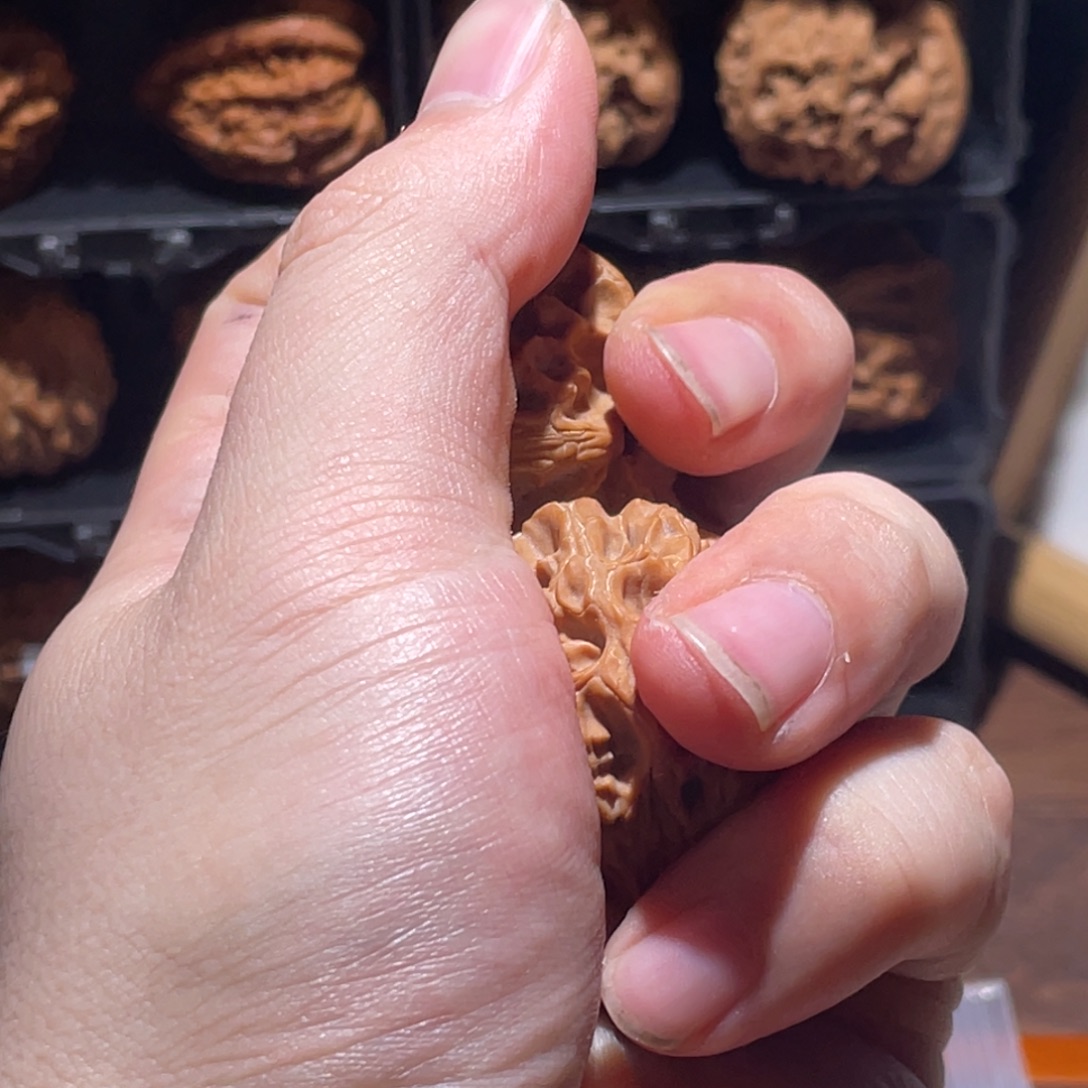 R***.吊坠文玩核桃39全品苹果园