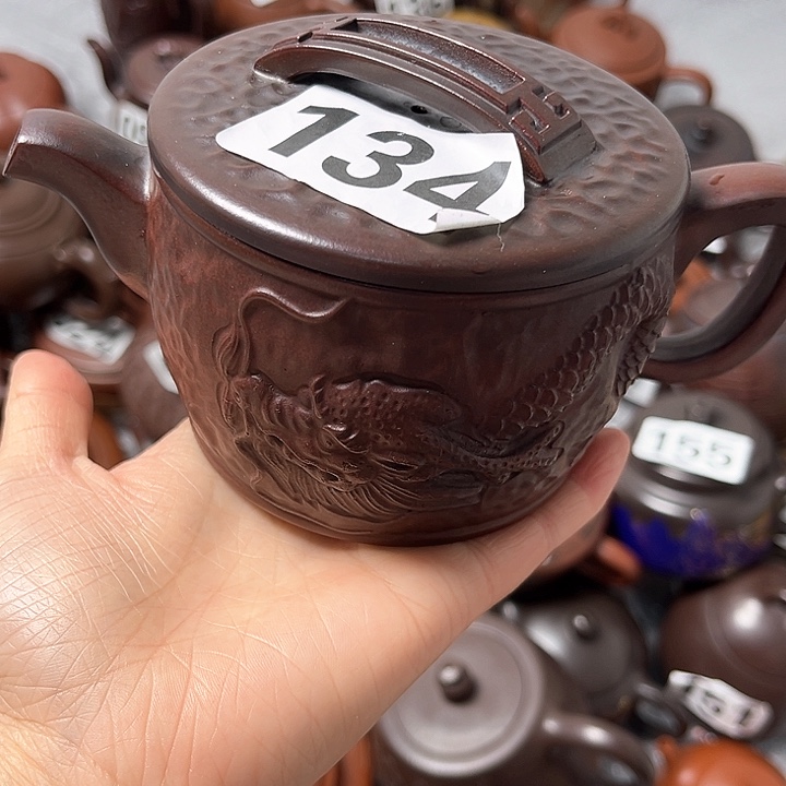 紫砂茶壶精工半手