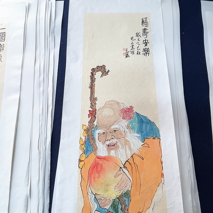 国画秦志磊国画禅意70/23