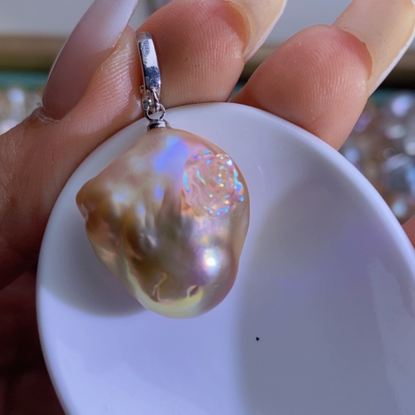 【闪购商品】淡水珍珠天然珍珠（微瑕）随机合金