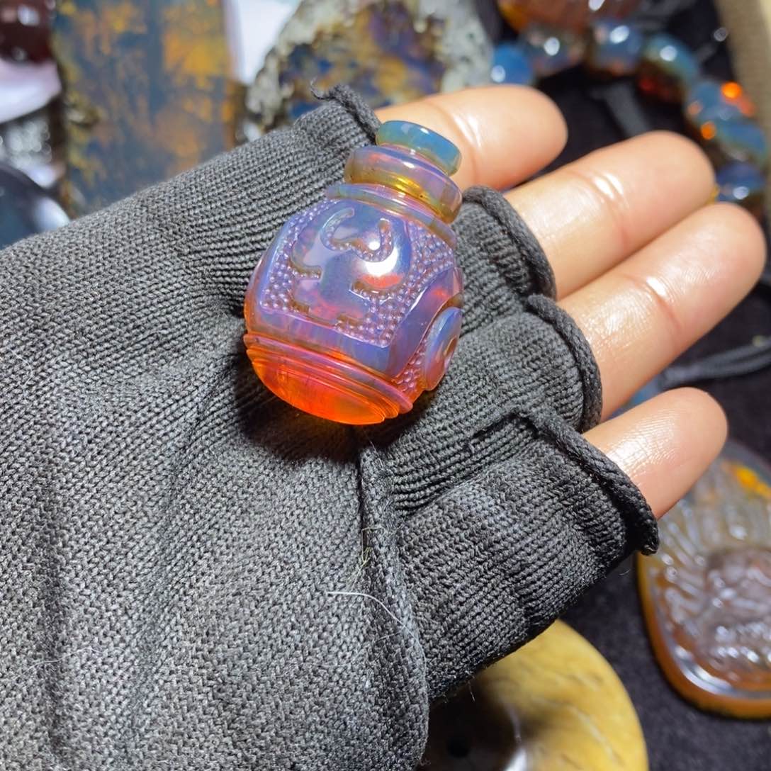 遇***你琥珀未镶嵌裸石珀