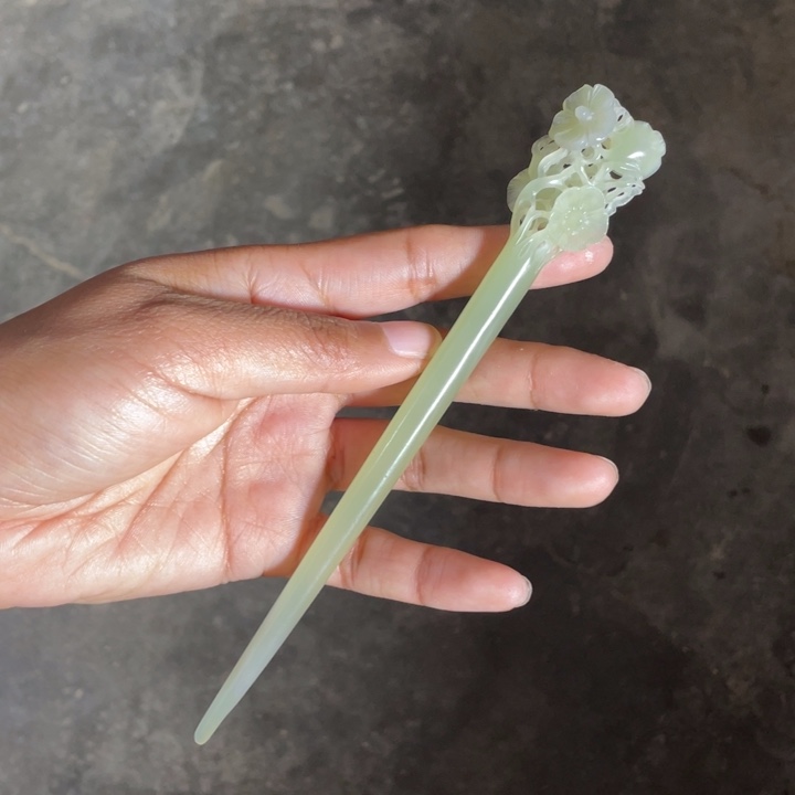 和田玉摆件未镶嵌滑****子