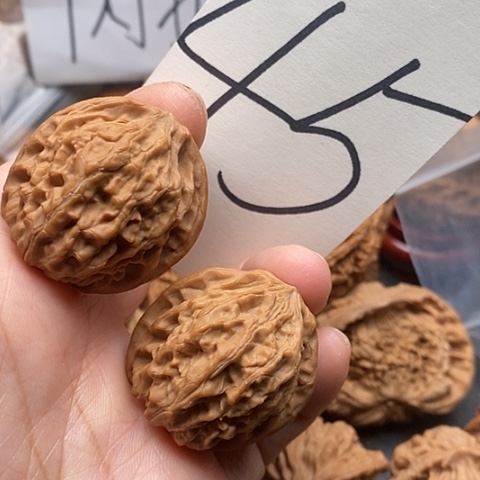 桃核吊坠33全品野牛手捻