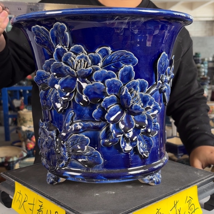 。一风堂石湾花盆 内26^25