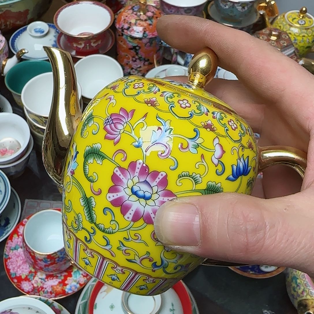 摆件瓷器的工艺技术水平