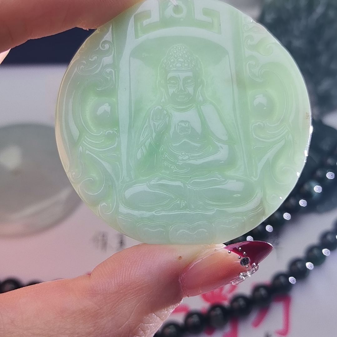 翡翠吊坠(不含链)未镶嵌