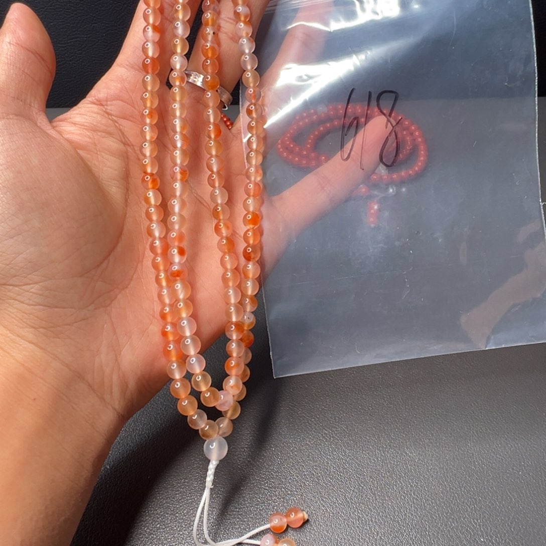 南红玛瑙未镶嵌618号南红多圈5.5+