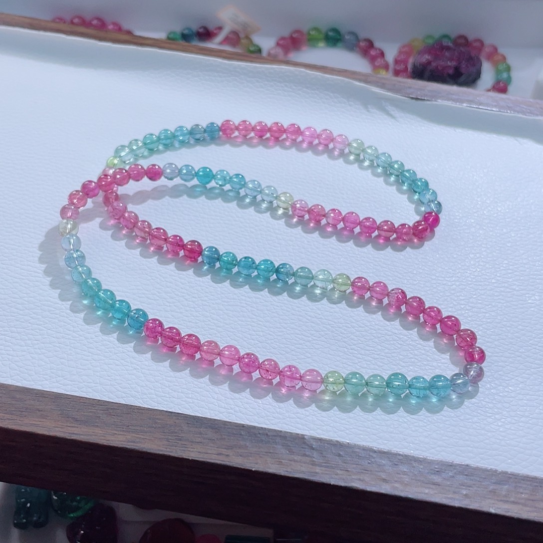 手链未镶嵌碧玺6mm左右