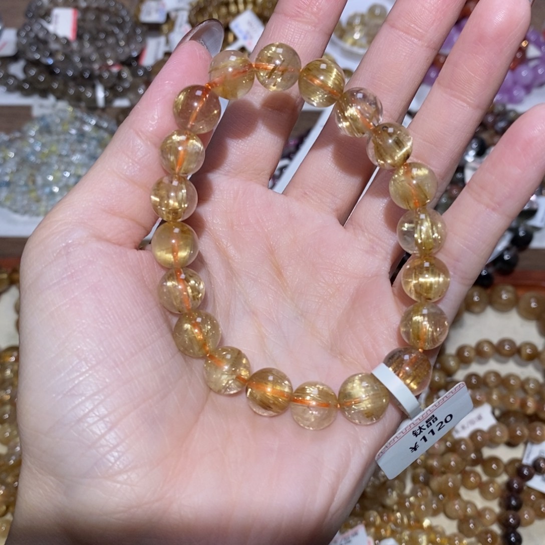 未镶嵌水晶手串手串