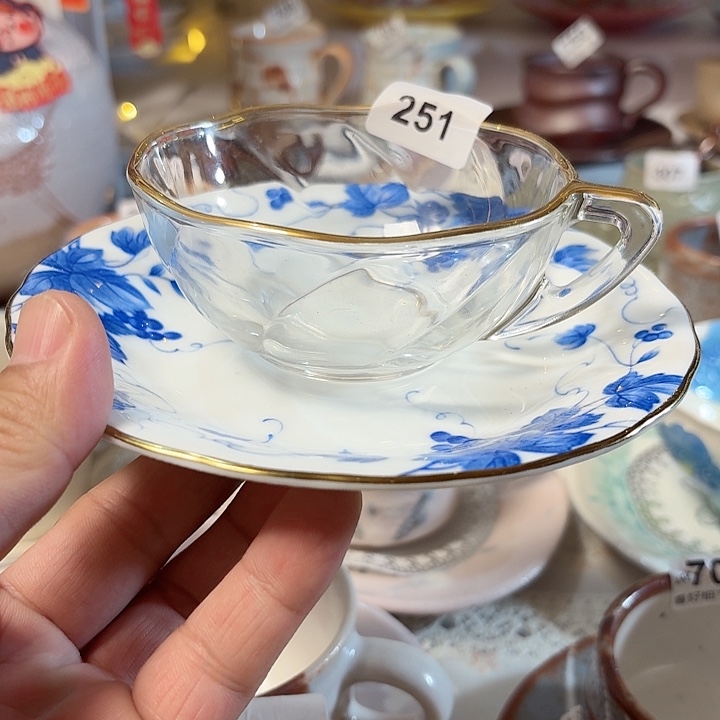 瓷片青花甜品店青花甜品店