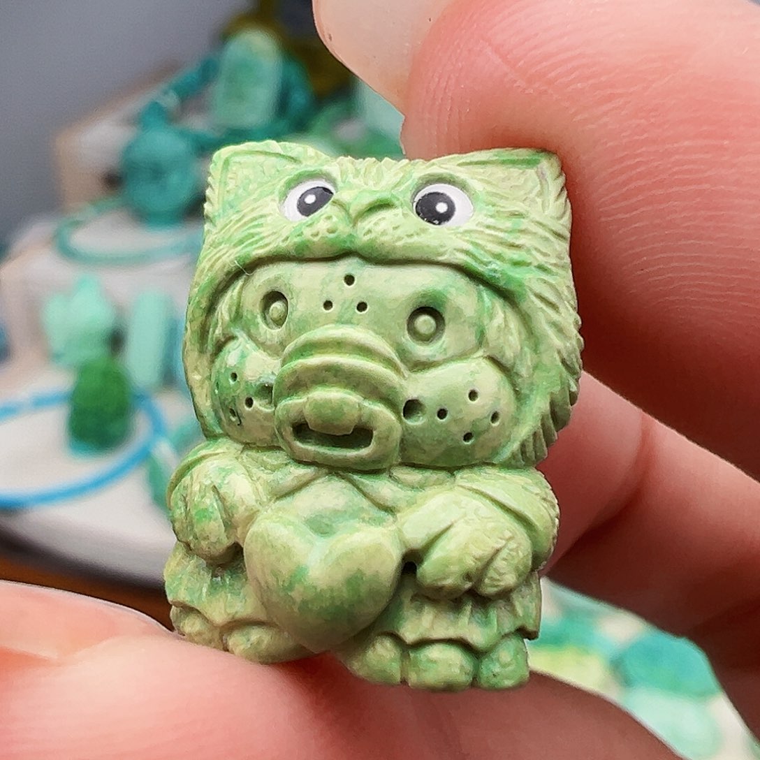 未镶嵌绿松石主播万珍