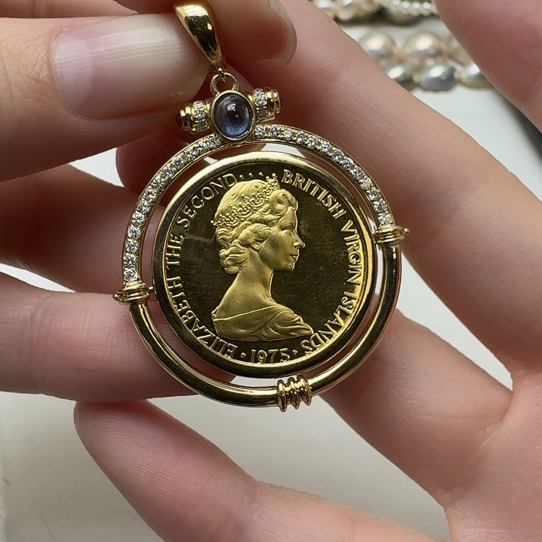 钻石未镶嵌颈饰成品